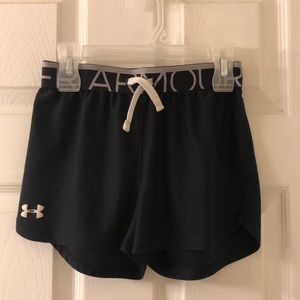 black under armor shorts